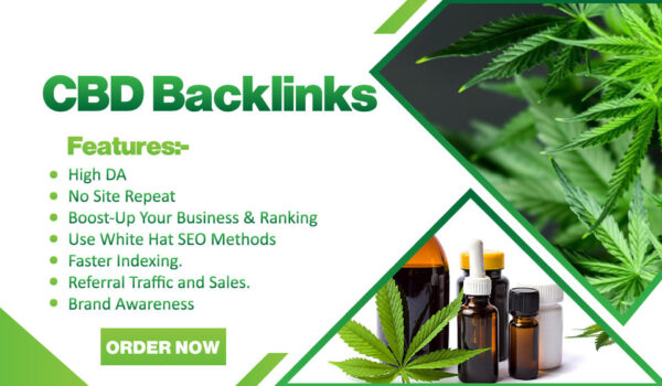 I Will Provide CBD Guest Post Links And Backlinks, CBD SEO.